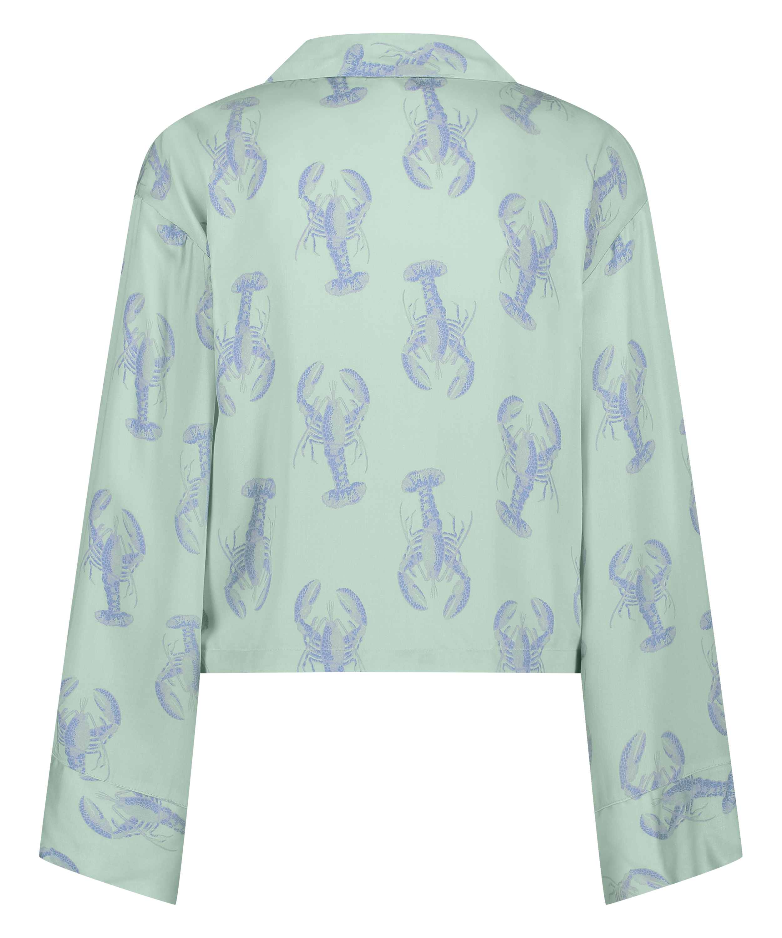 Kurtka z satyny z długimi rękawami, Zielony, main