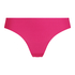 Niewidoczne pod ubraniem stringi z koronkowym tyłem, R&oacute;żowy