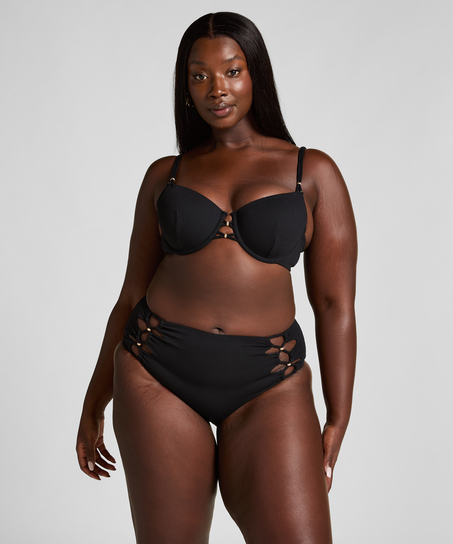 Góra od bikini Holbox, Czarny