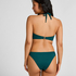G&oacute;ra od Bikini Bandeau St Kitts, Zielony