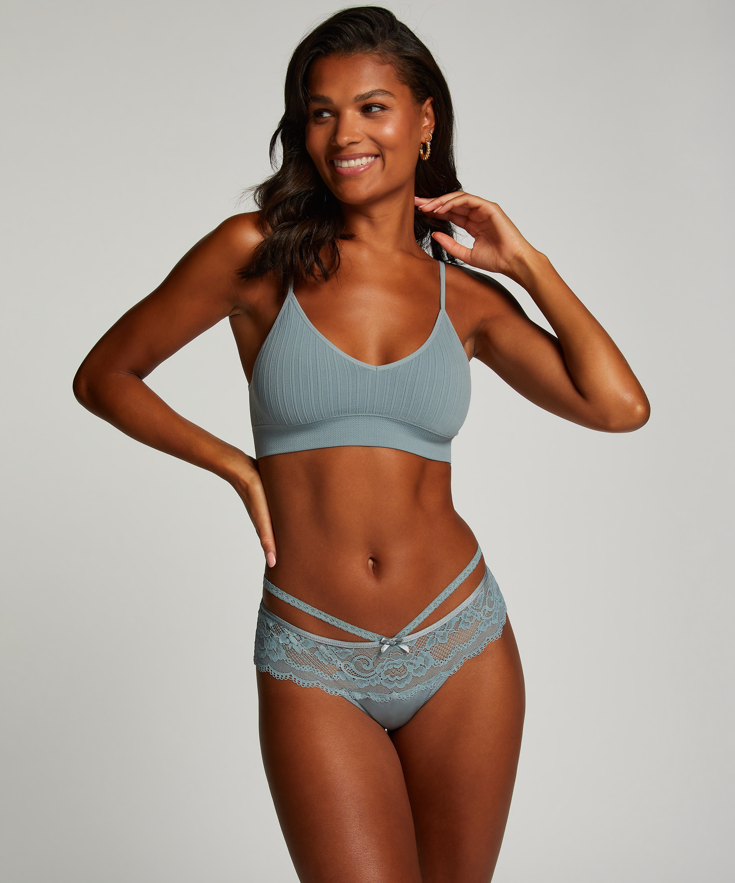 ﻿Stringi bokserki Quinn, Niebieski, main