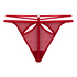 Majtki tanga Rhysa, Czerwony