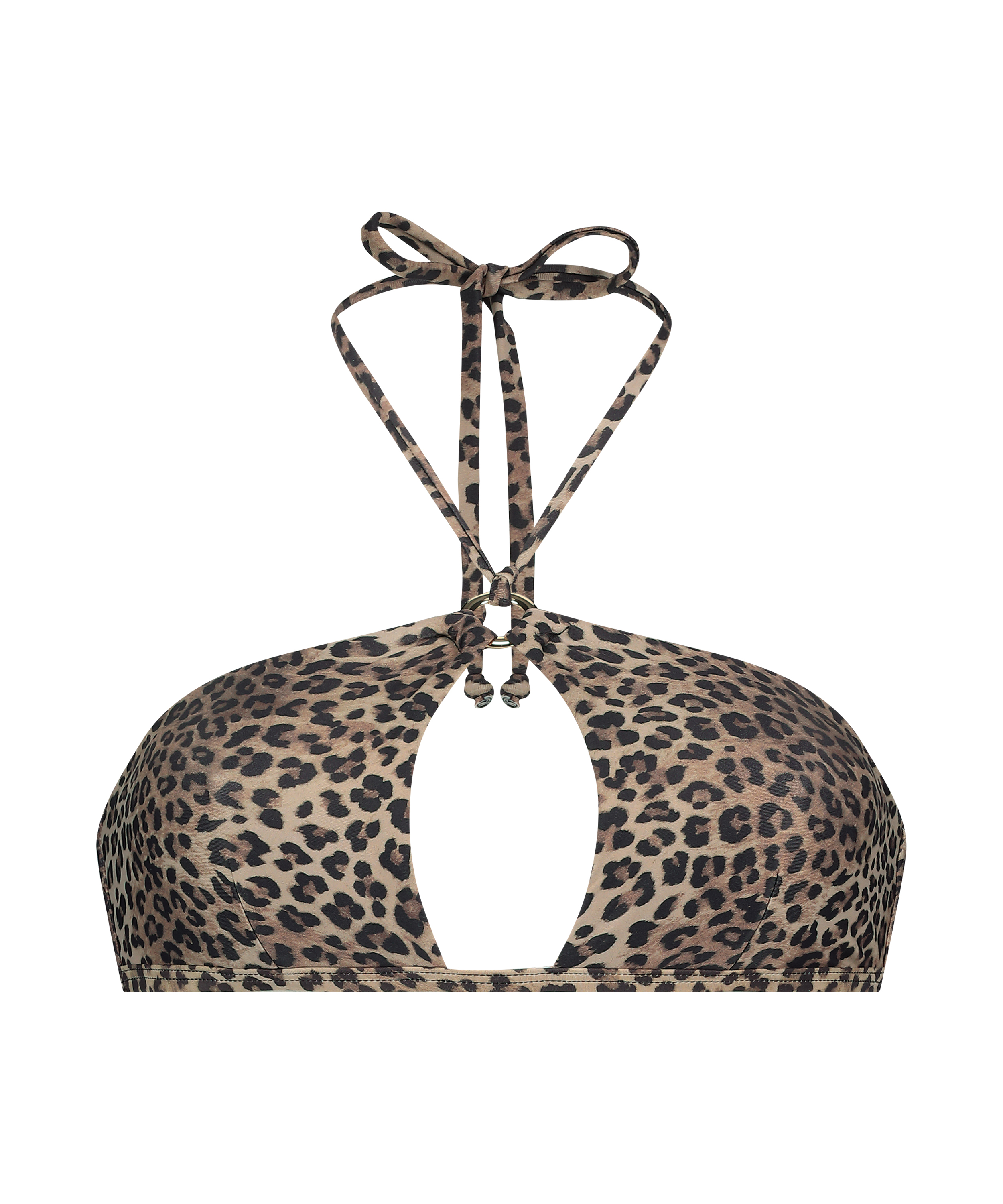 Top bikini Cannes, Brązowy, main