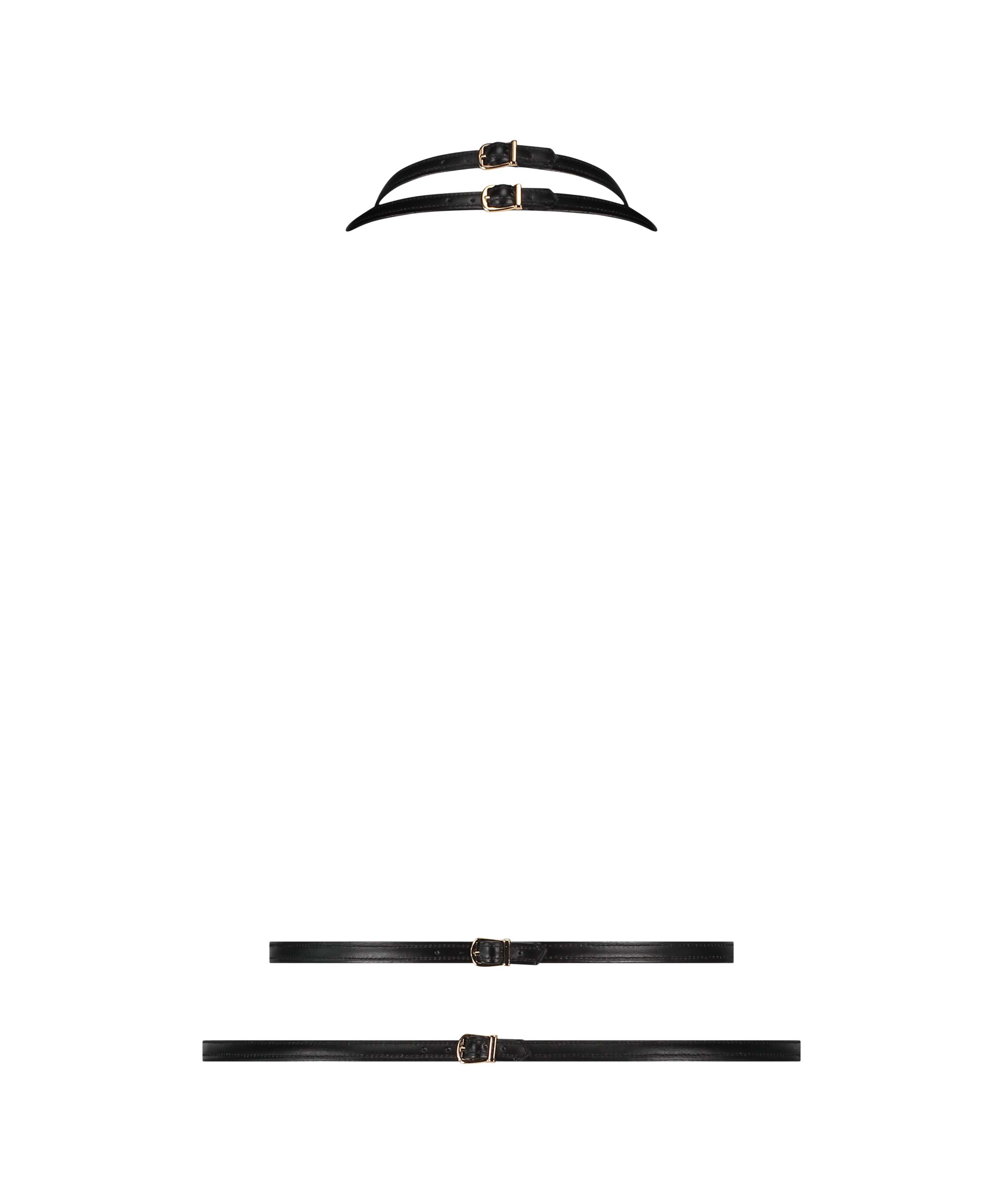 Private Uprząż ze sztucznej skóry, Czarny, main