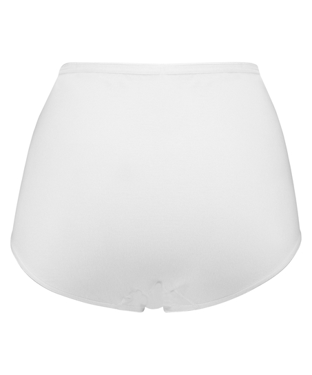 Bawełniane majtki maxi Superslip, Biały