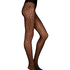 Rajstopy 15 Denier Leopard, Czarny