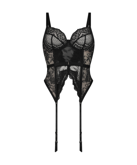 Gorset sienna, Czarny