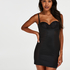 Sculpting scallop dress - Level 3, Czarny