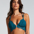 Biustonosz bralette Astrid, Niebieski