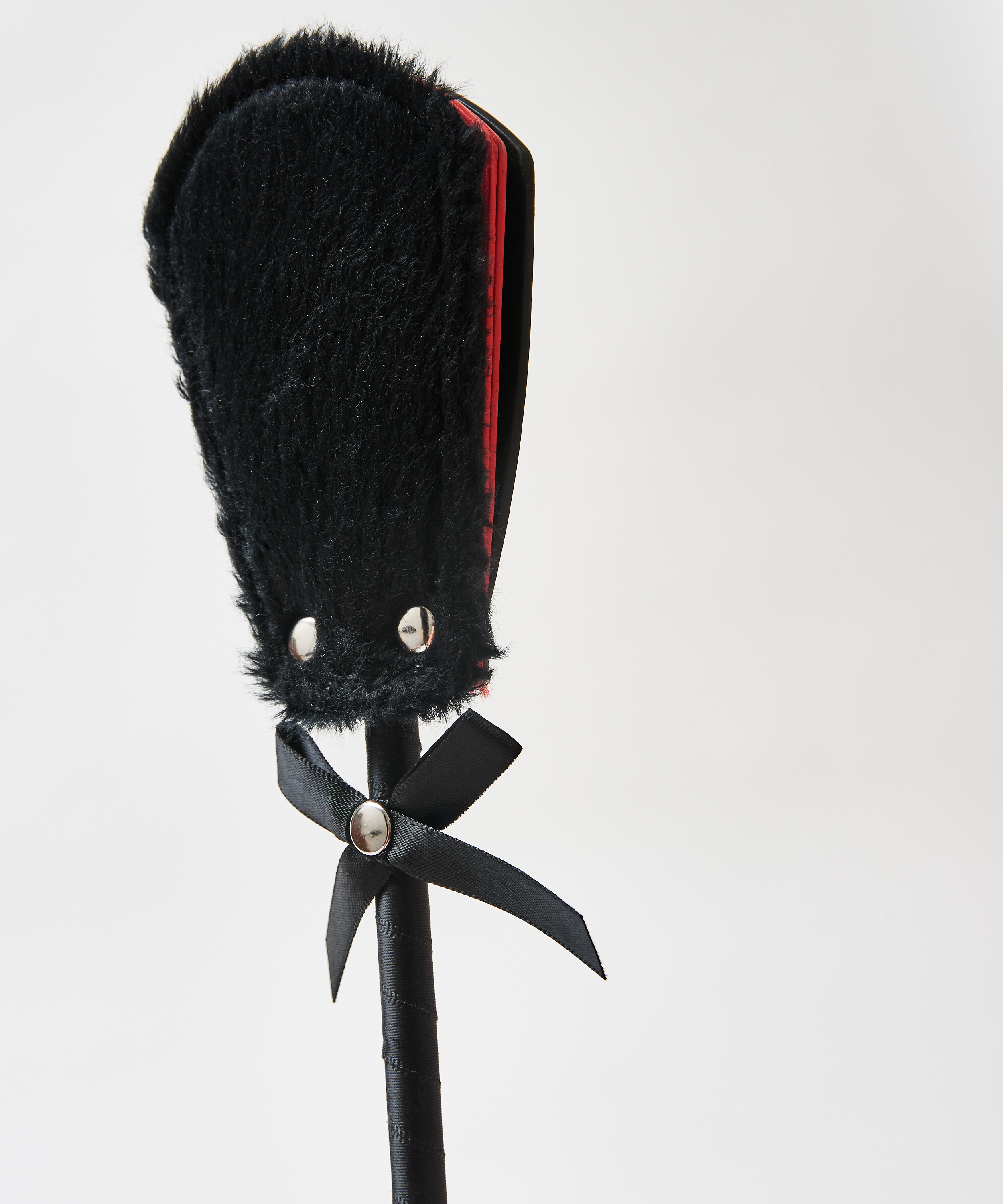 Private Fake Fur Whip, Czarny, main