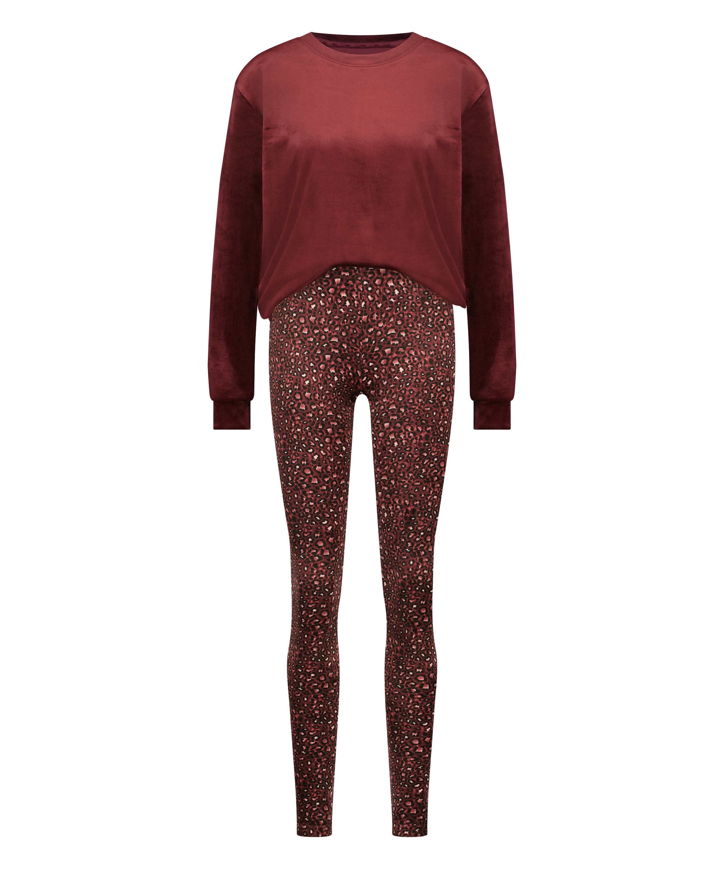 Piżama z torbą, Fioletowy, main