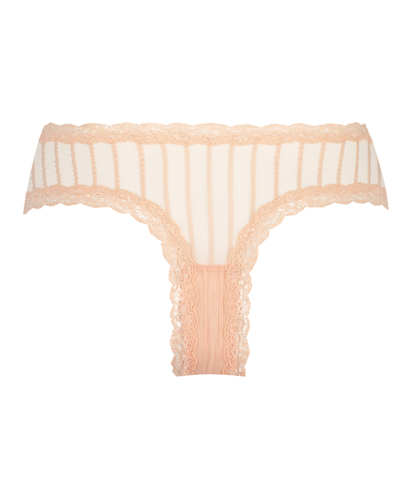 Brazyliany V-shape Mesh, Pomarańczowy
