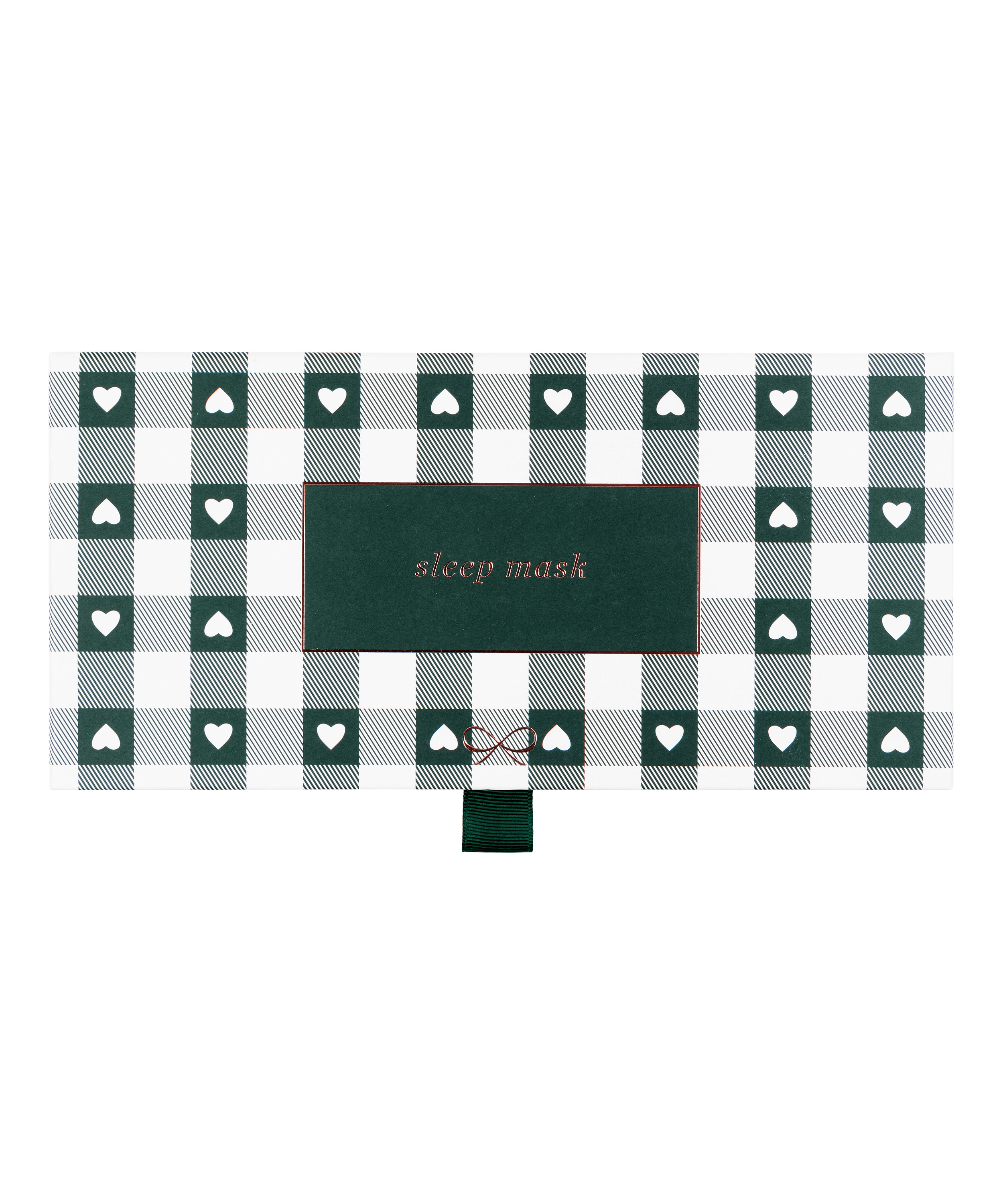 Maska na oczy, Zielony, main