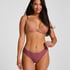 Brazyliany Invisible Lace Back, Fioletowy