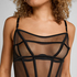 Biustonosz bustier Marie, Czarny
