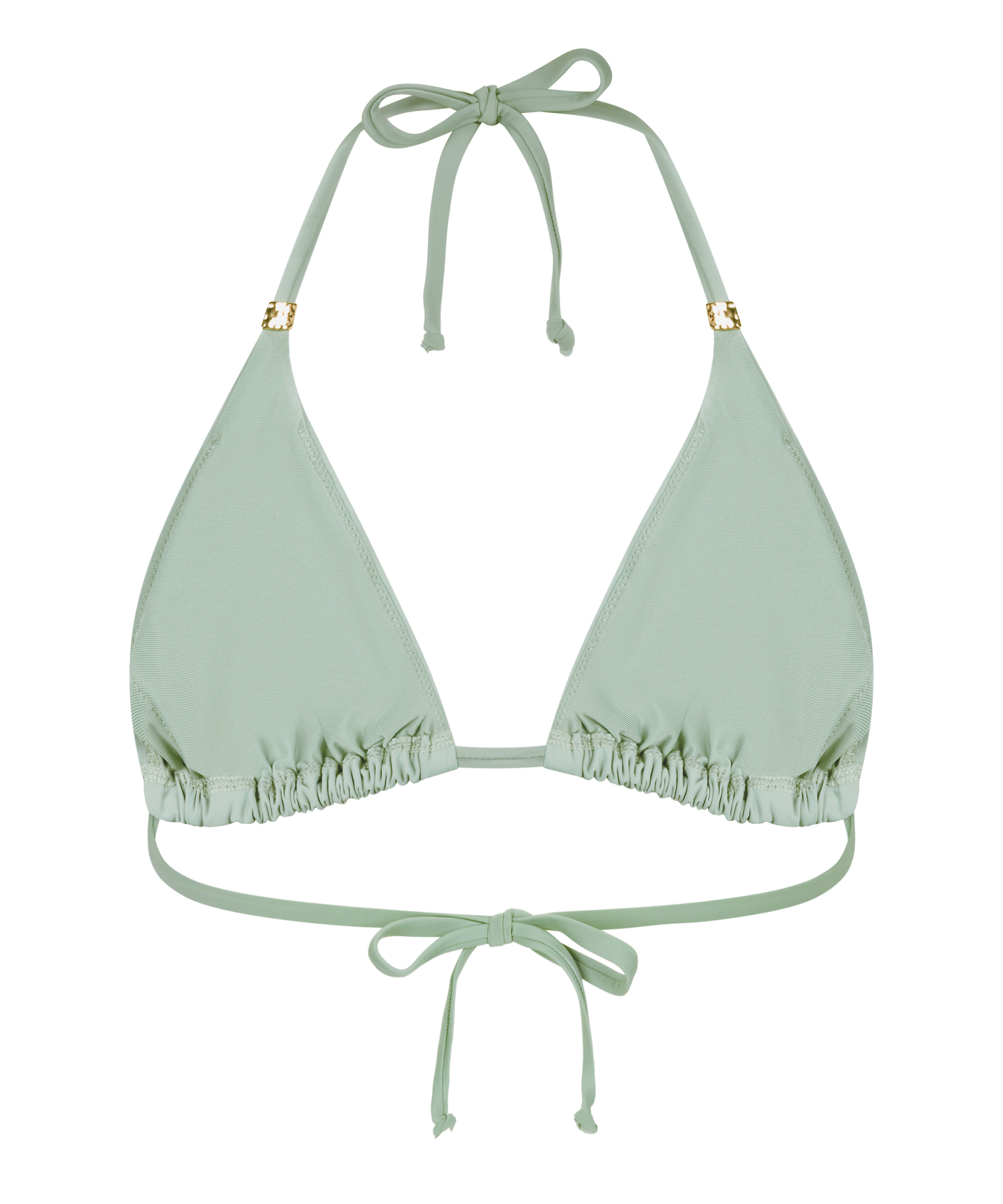 Triangle Bikini Top Luxe, Zielony, main