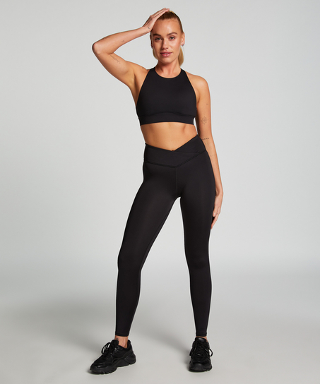 HKMX  Stanik sportowy poziom 1, Czarny