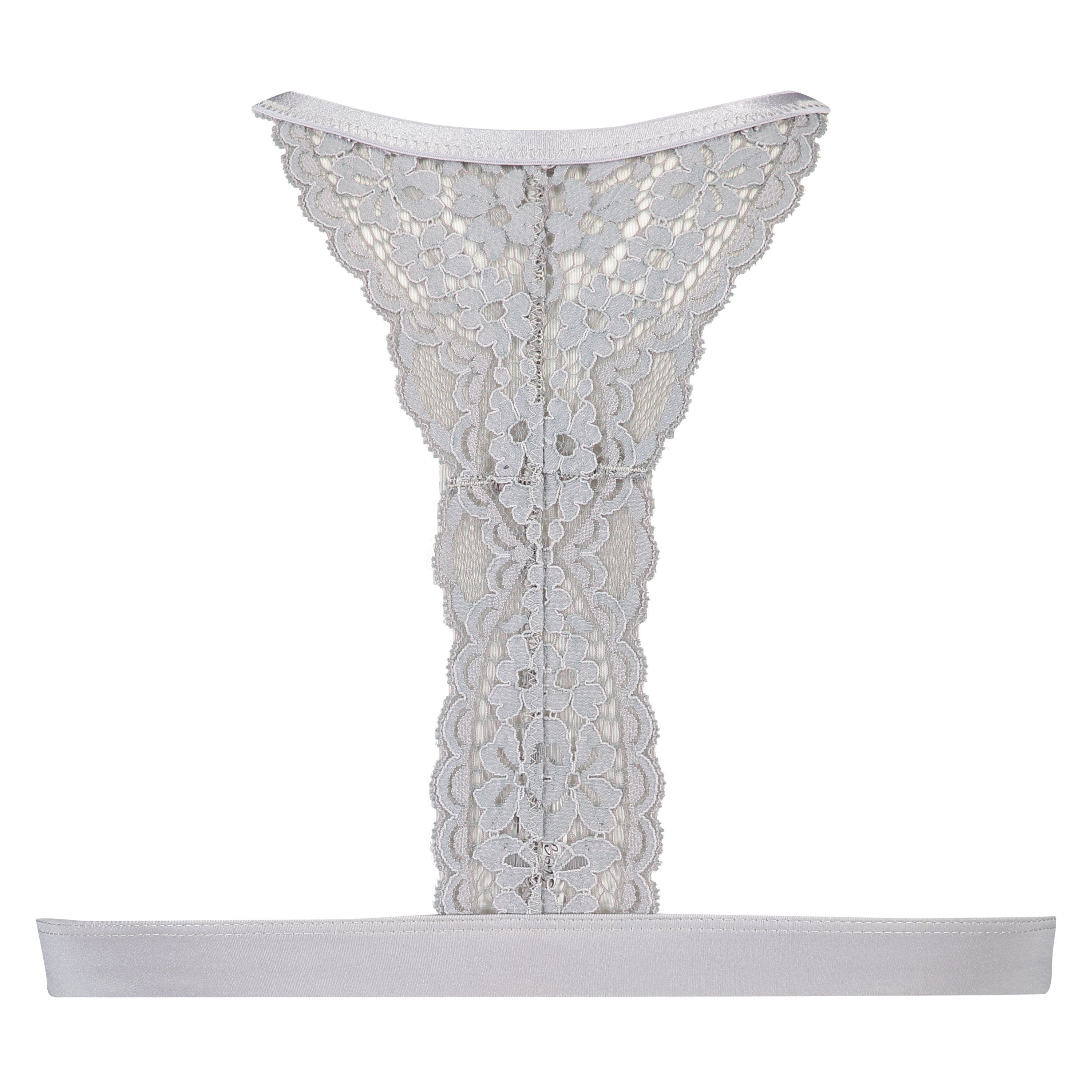 Marina Padded Triangle Bralette, Szary, main