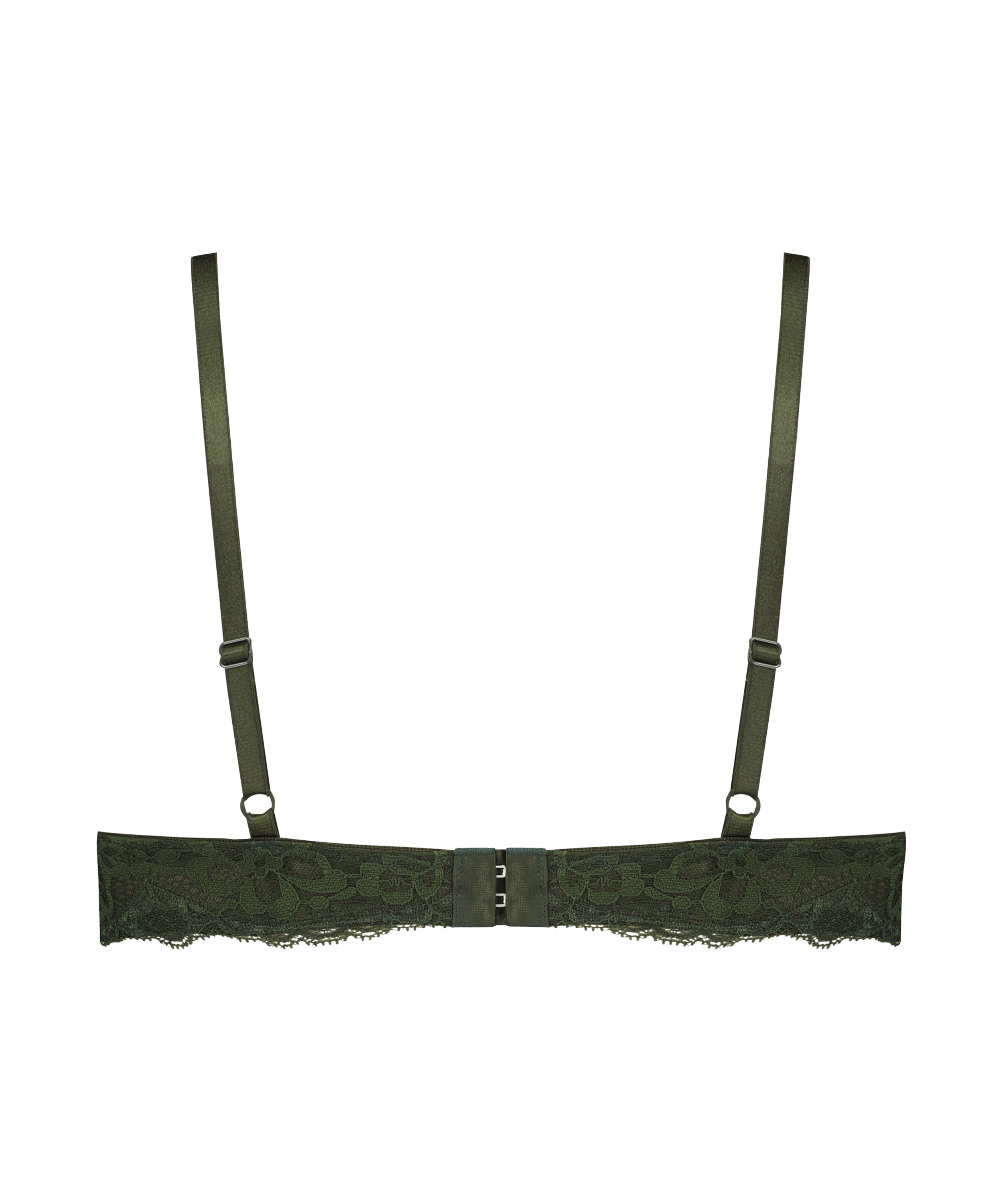 Biustonosz usztywniany z fiszbinami Marine, Zielony, main