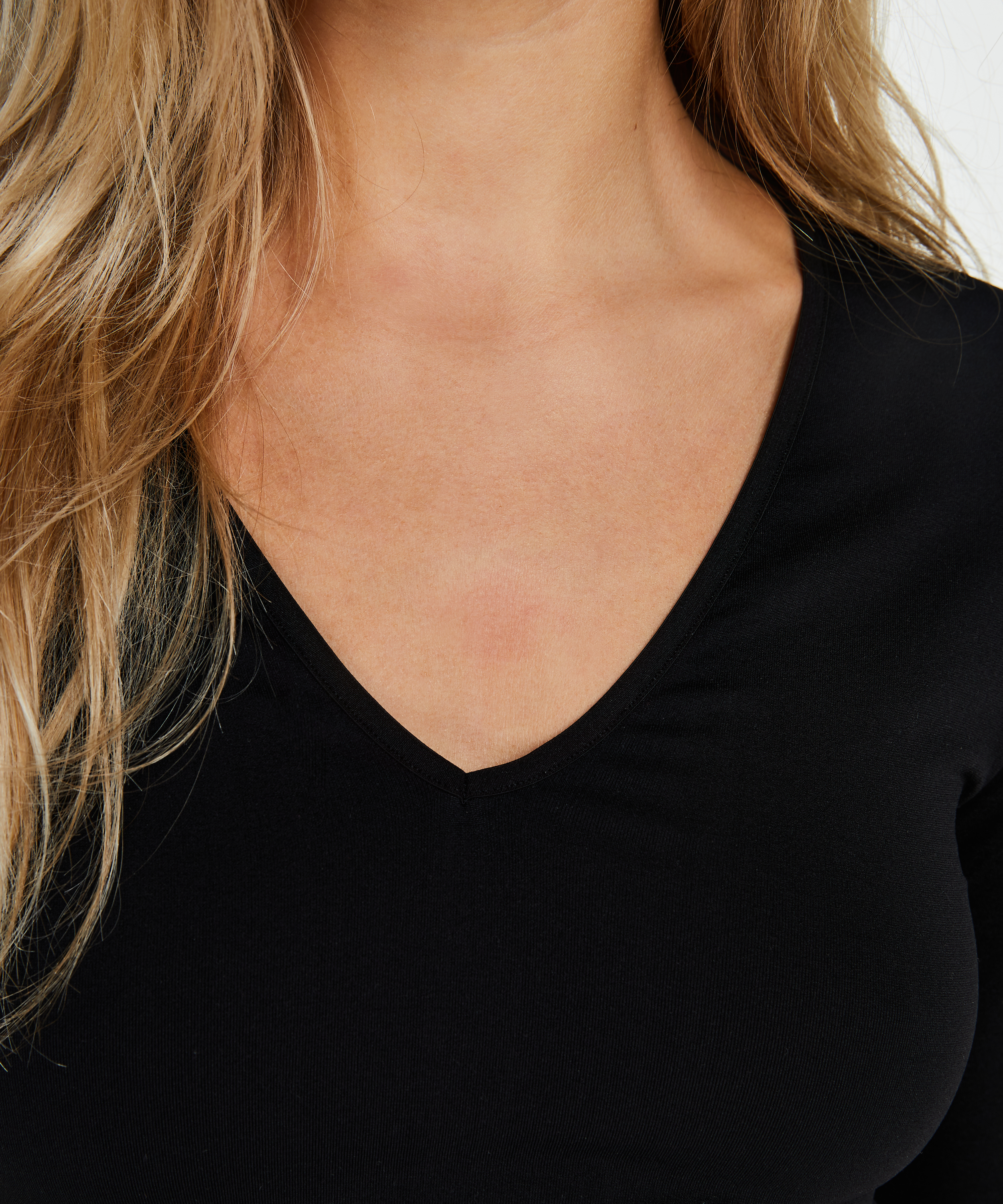 Seamless top, Czarny, main