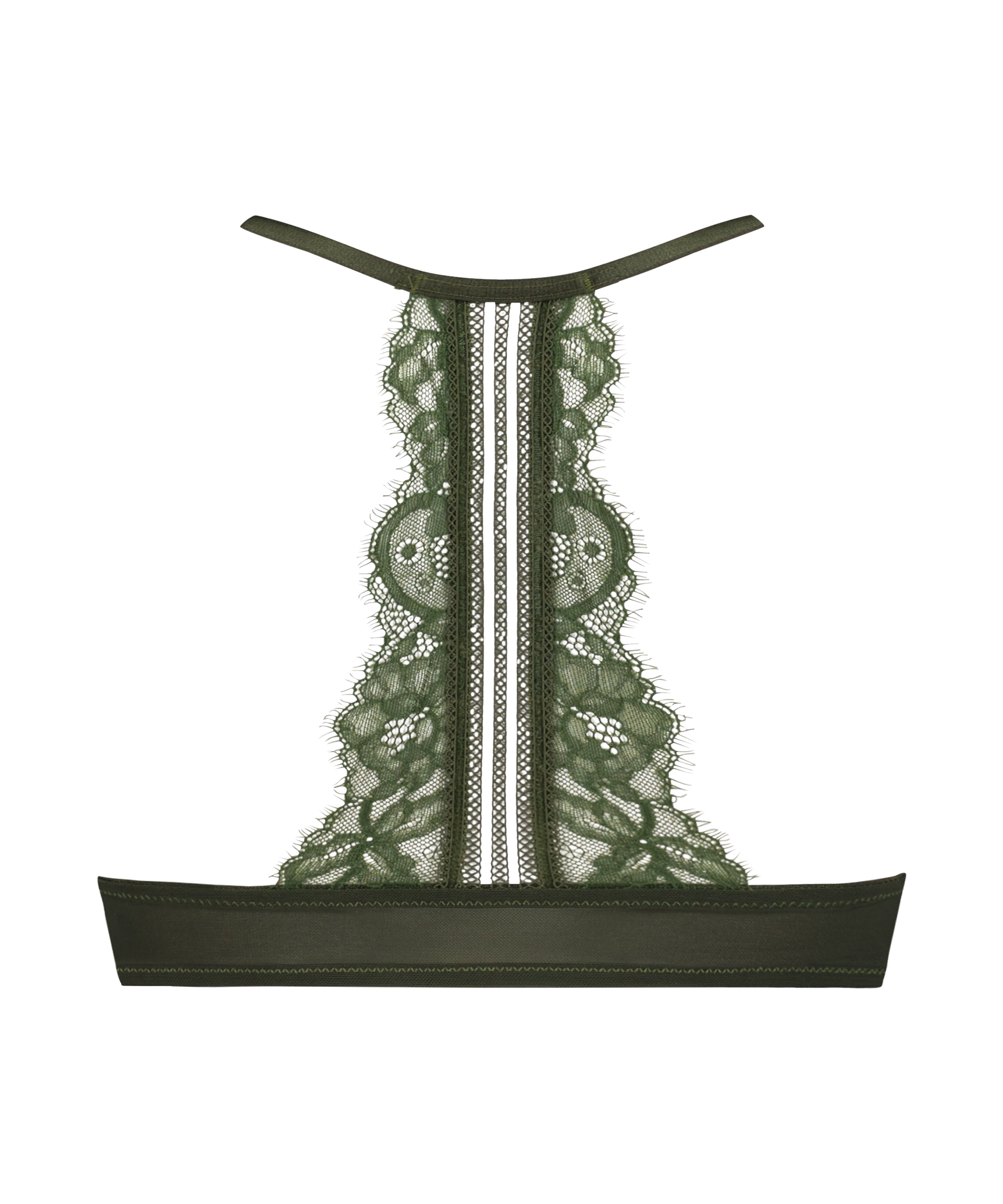 Usztywniony biustonosz push-up z fiszbinami Saffron, Zielony, main