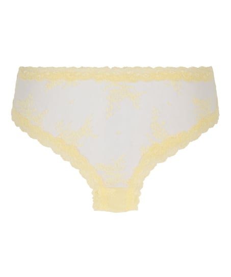 Brazyliany V-shape Mesh, Ż&oacute;łty