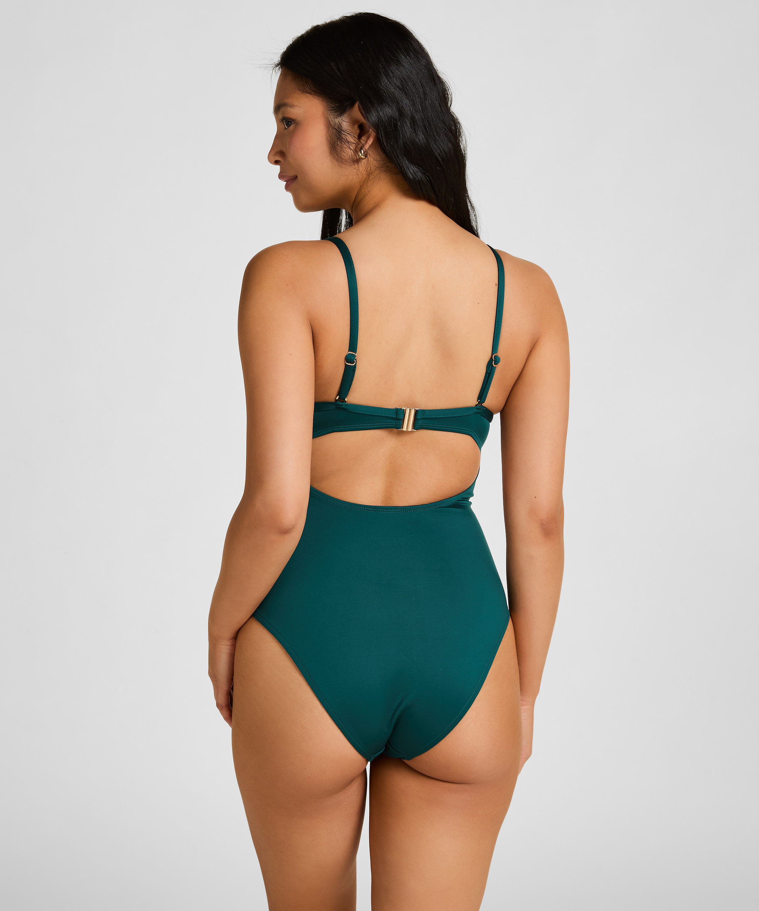 Str&oacute;j kąpielowy Neoprene, Zielony, main