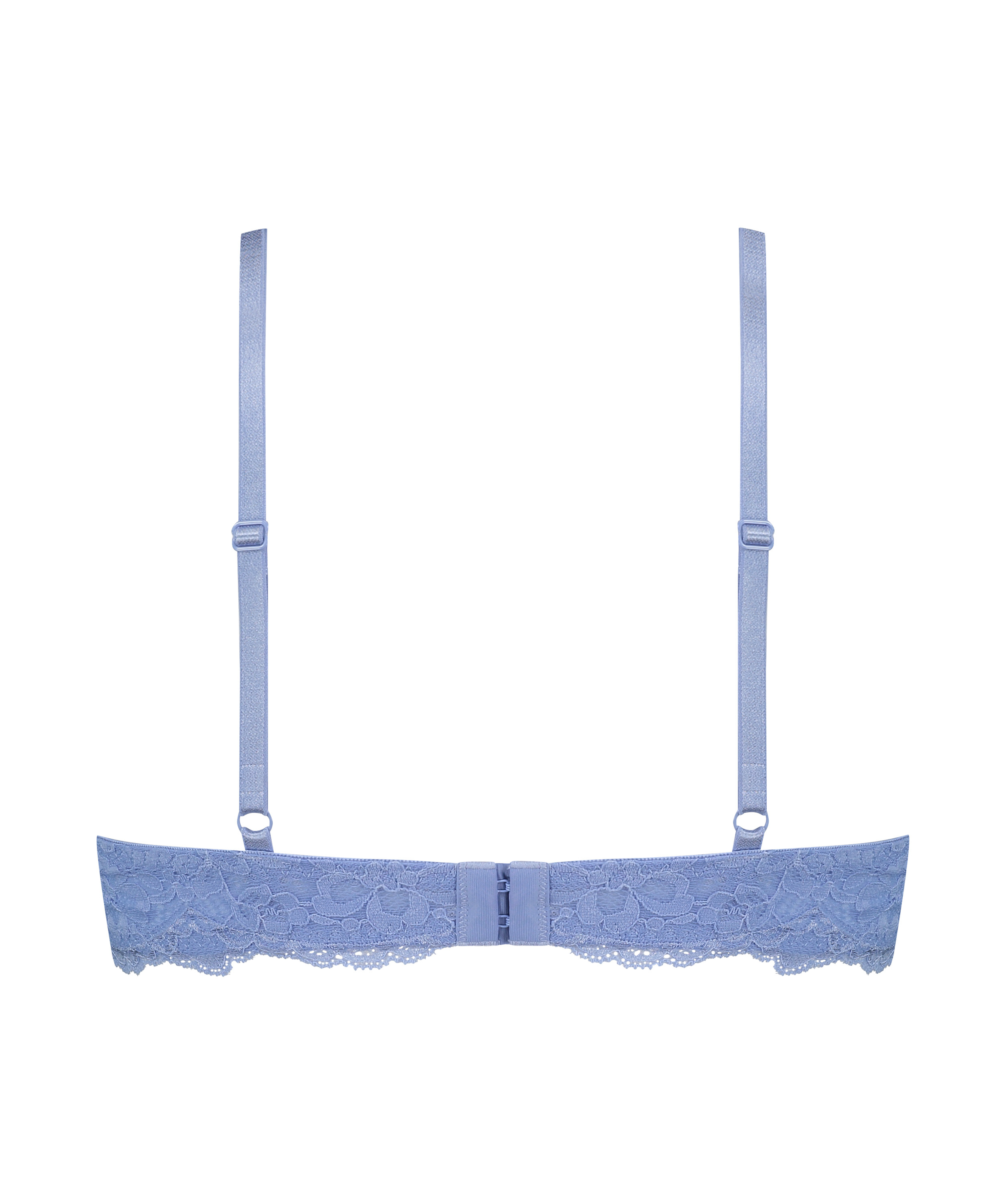 Biustonosz nieusztywniany z fiszbinami Marine, Niebieski, main