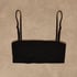 Bandeau Bralette Smooth, Czarny