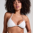 G&oacute;ra od bikini Giselle w kształcie tr&oacute;jkąta, Biały