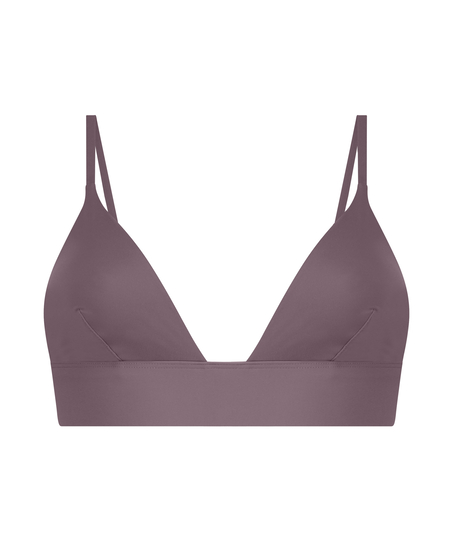 Tr&oacute;jkąt Bralette Smooth, Fioletowy
