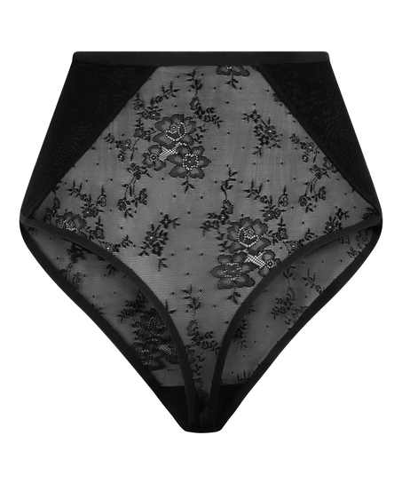 Shaping Stringi Lace, Czarny