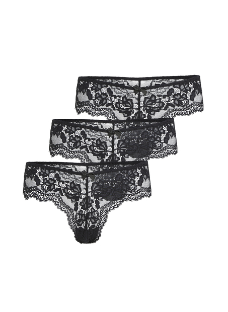 Brazyliany Chelsea 3-pak, Czarny