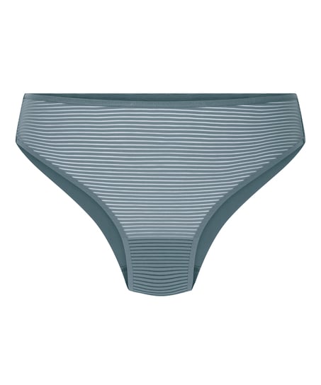 Brazyliany Invisible Stripe Mesh, Niebieski