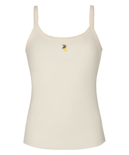 Singlet Piżamowy, Biały