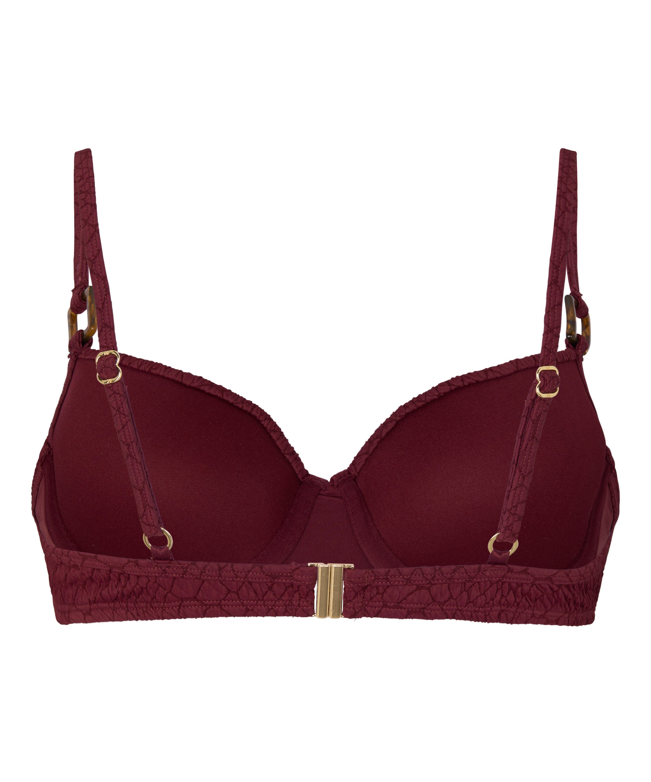 Tr&oacute;jkątny Top Bikini Aruba, Fioletowy, main