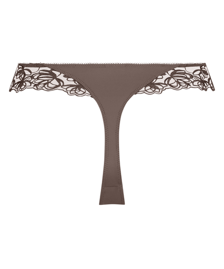 Diva thong, Brązowy