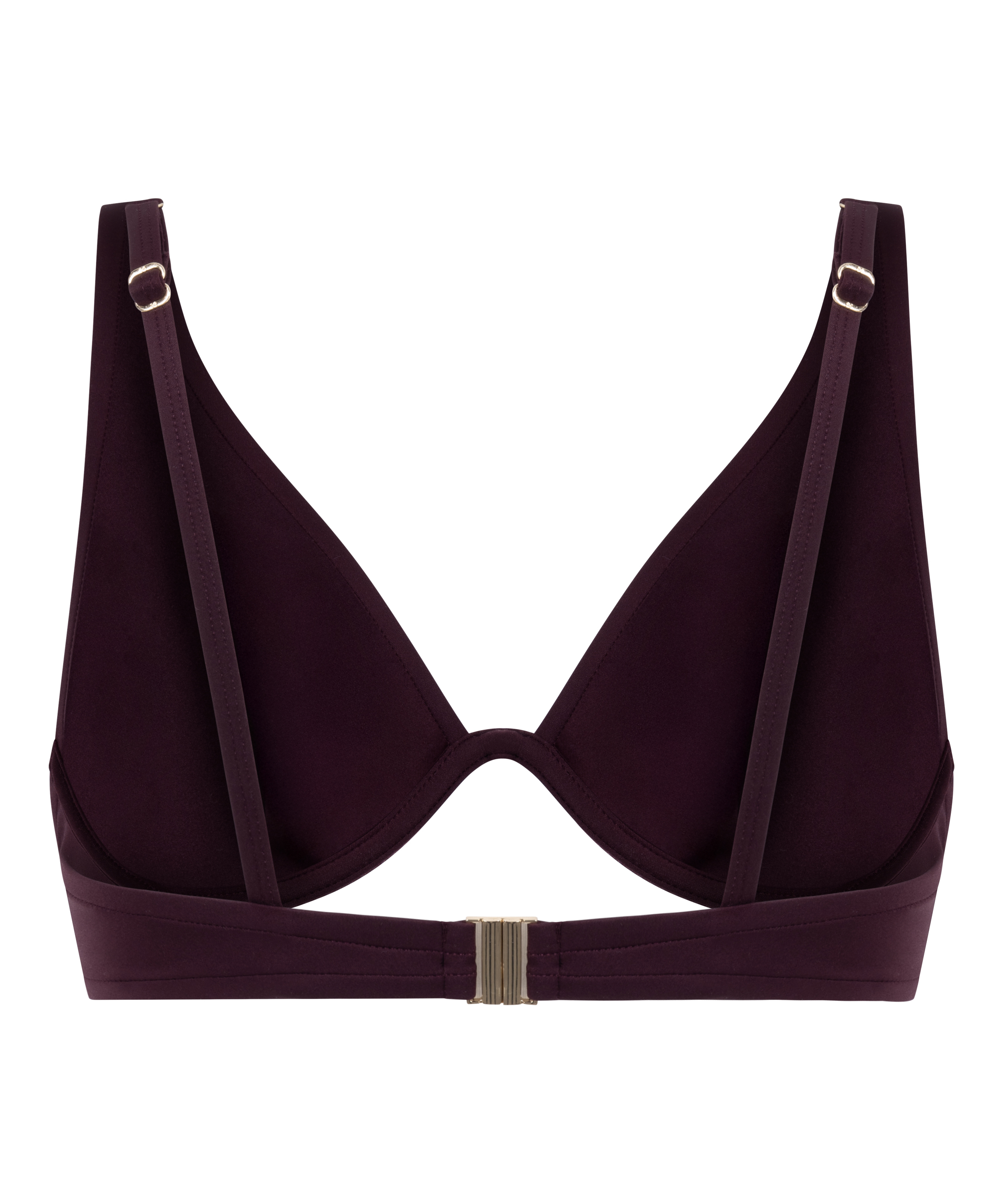 Neoprenowy top od bikini, Fioletowy, main