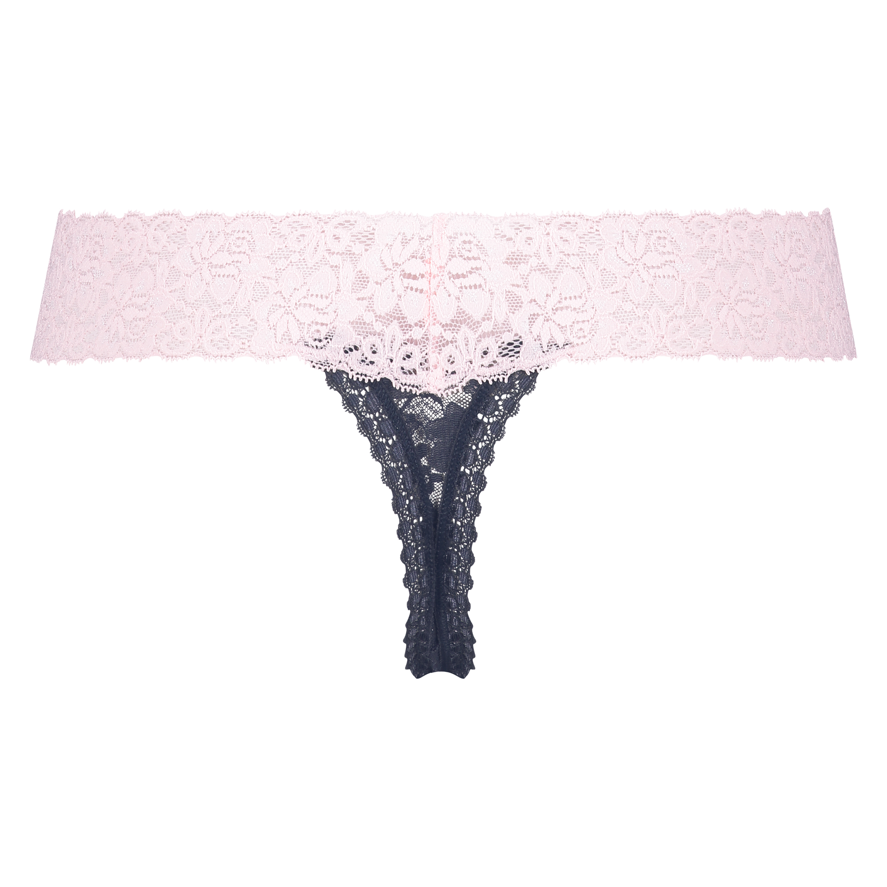 Bardzo niskie stringi V, Niebieski, main