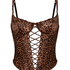 Bustier Quinn, Brązowy