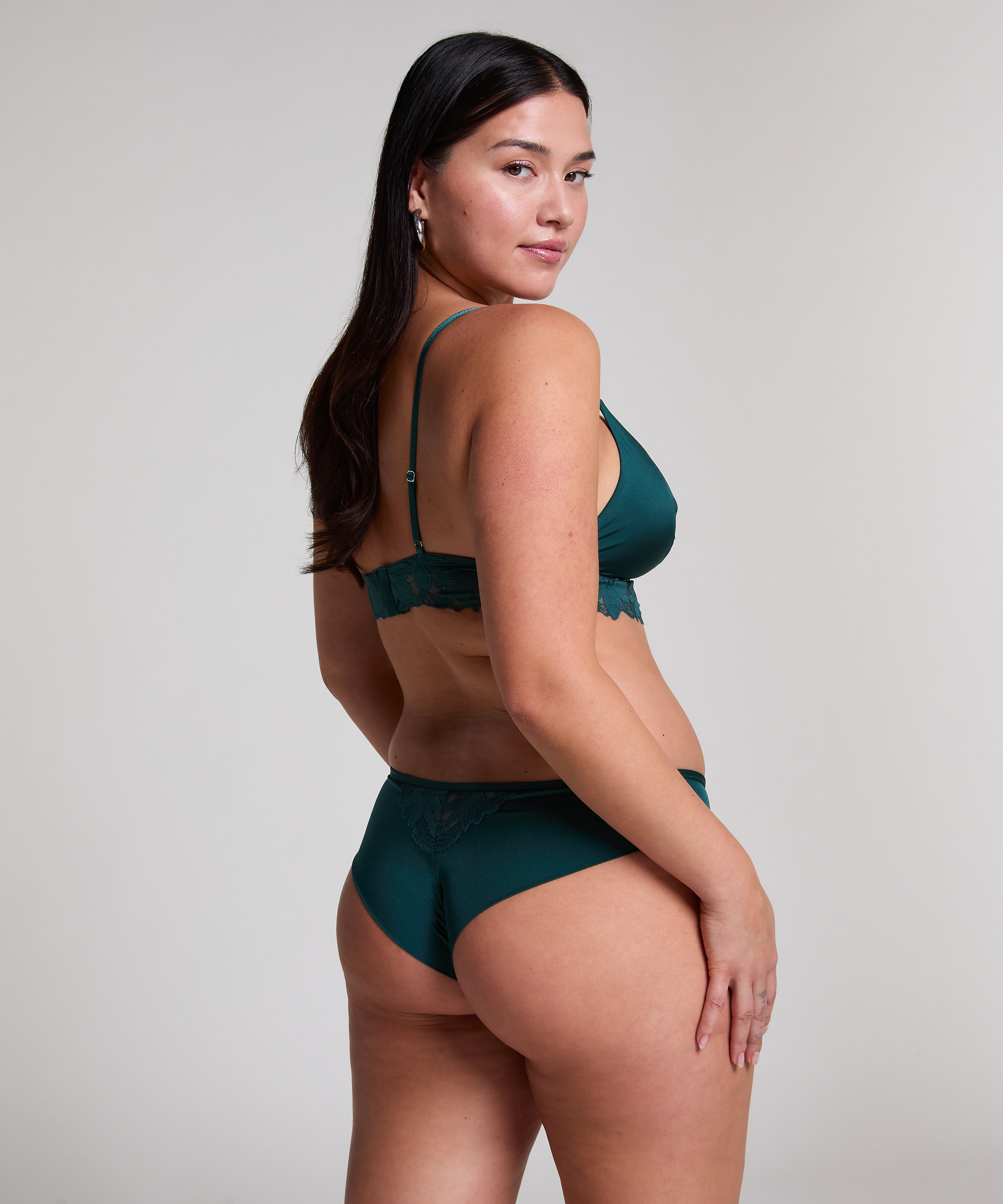 Biustonosz bralette Lana, Zielony, main