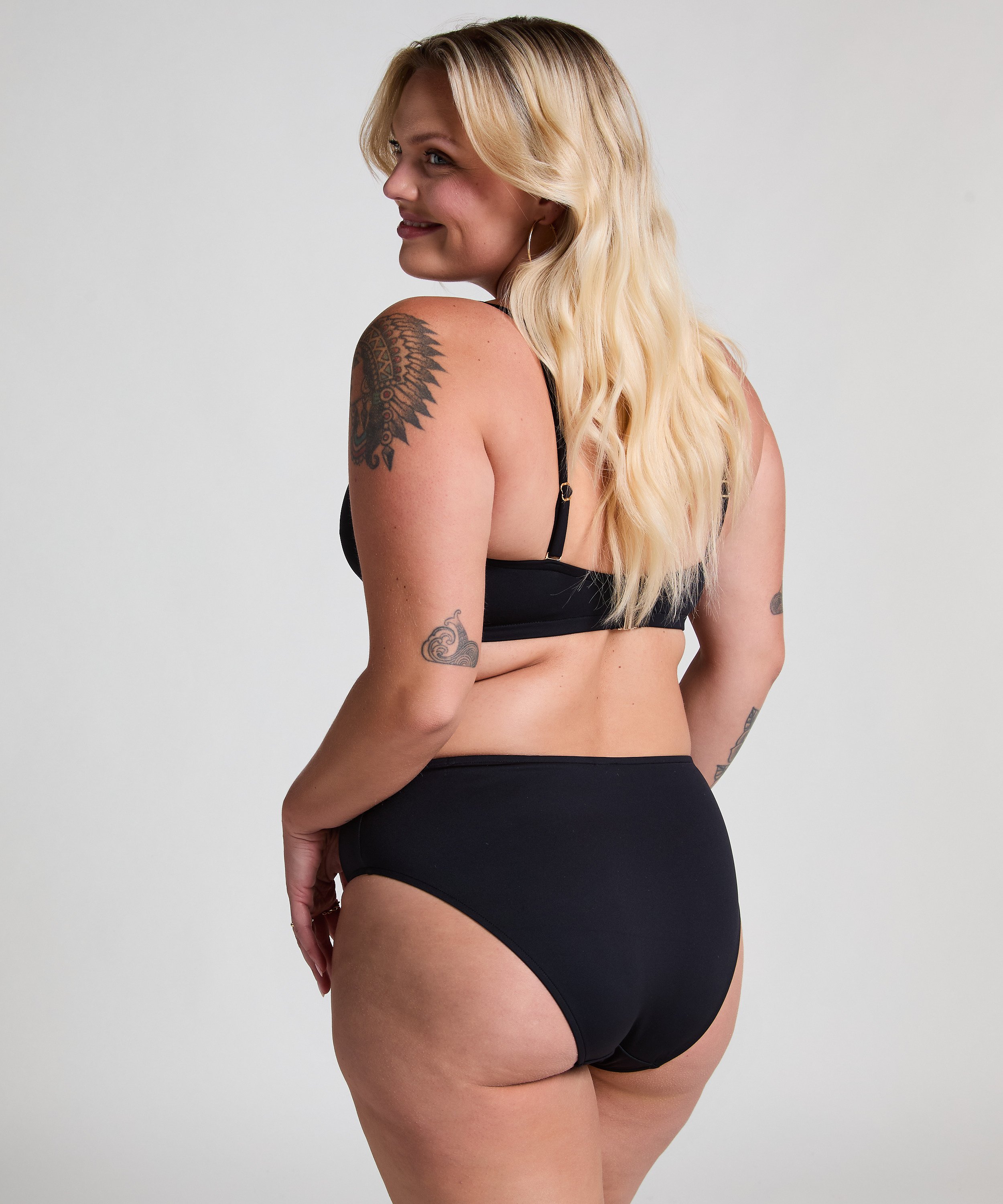 Neoprenowe bikini Rio, Czarny, main