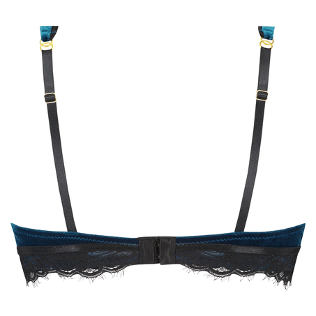 Doutzen Allusion Padded Underwired Bra, Niebieski