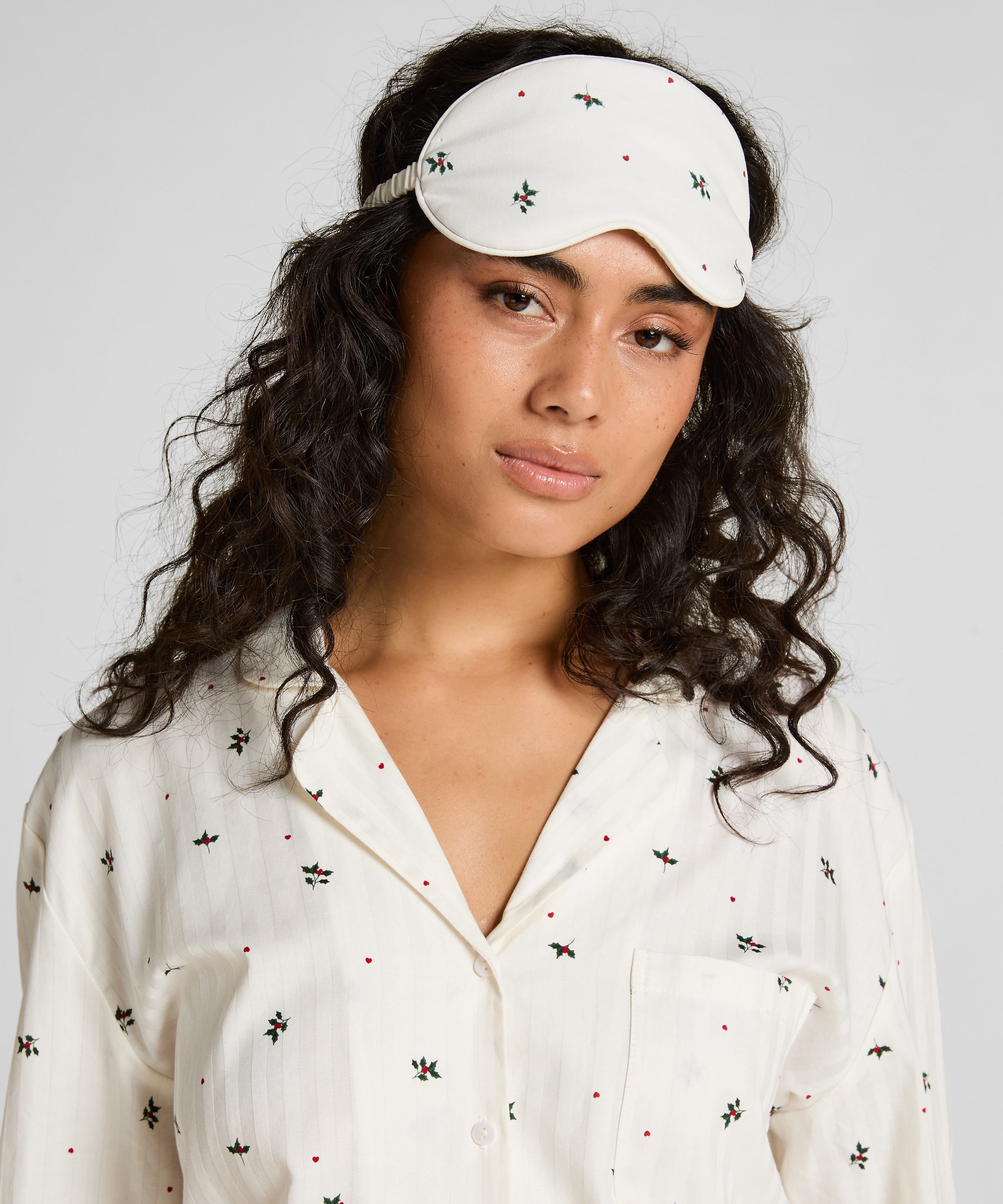 Maska na oczy, Biały, main