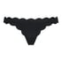 Majtki Bikini Rio Scallop, Czarny