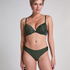 Brazyliany Invisible Lace Back, Zielony