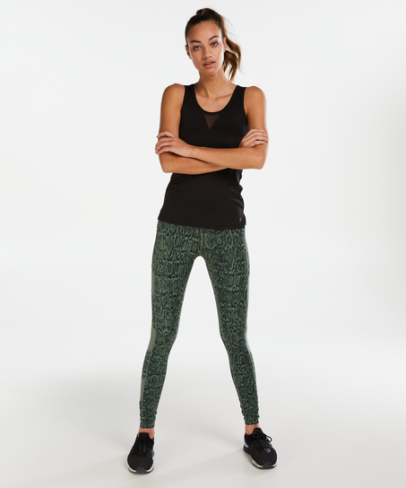 HKMX mesh tank top, Czarny