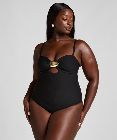 Modelujący str&oacute;j kąpielowy Cabo, Czarny