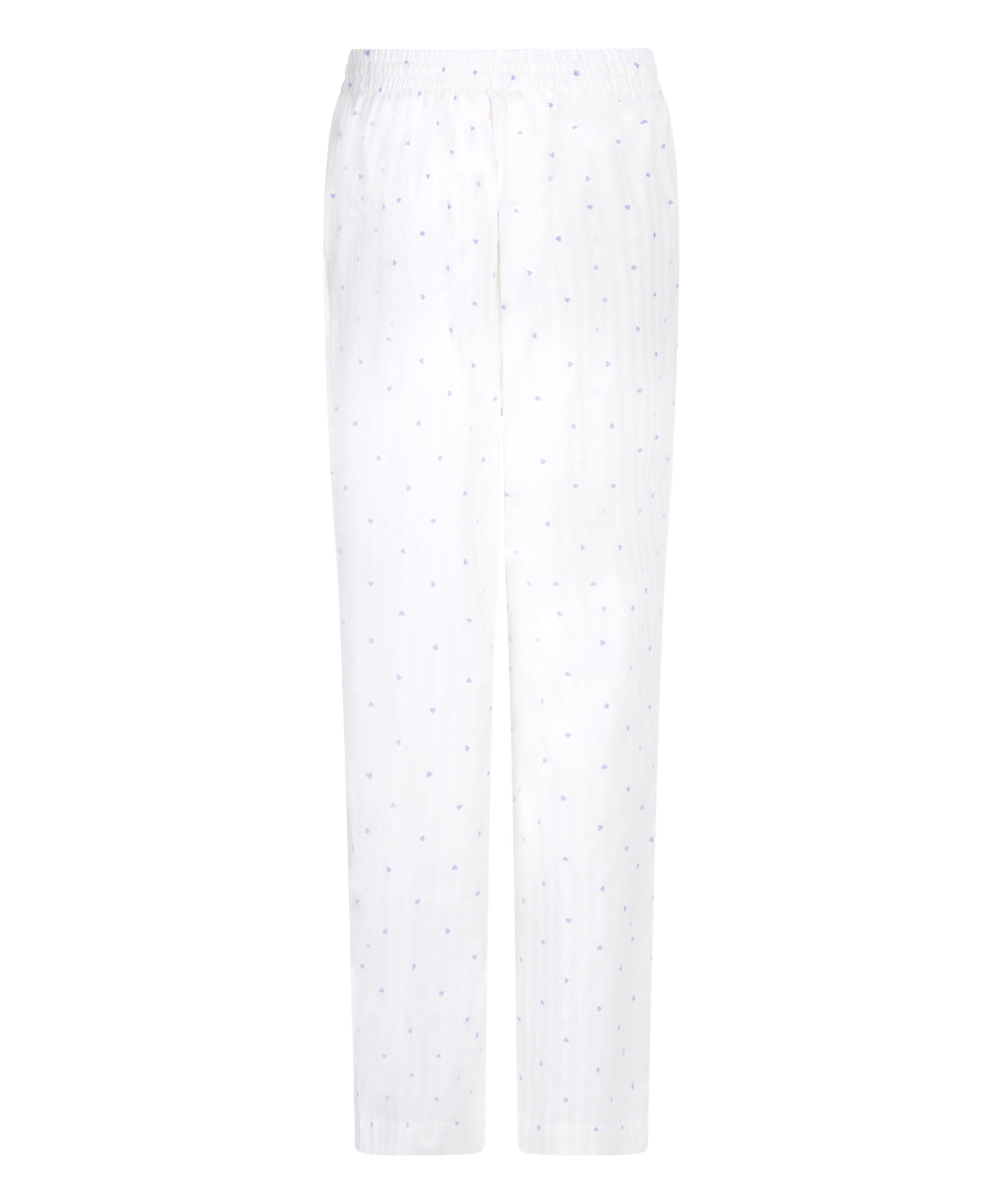 Dżersejowe spodnie Jacquard Hearts, Niebieski, main