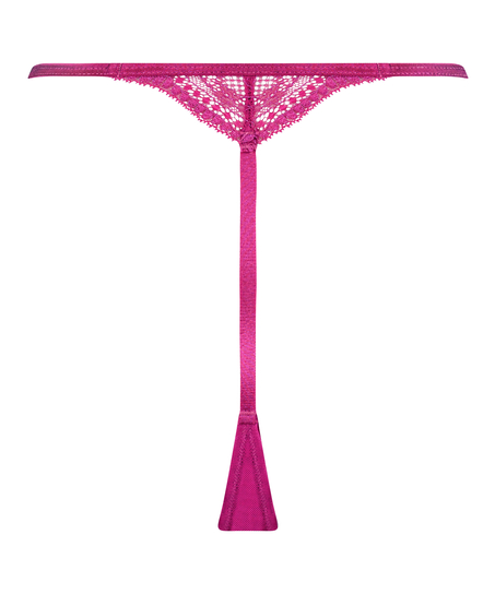 Błyszczące stringi Isabelle Sparkle, R&oacute;żowy